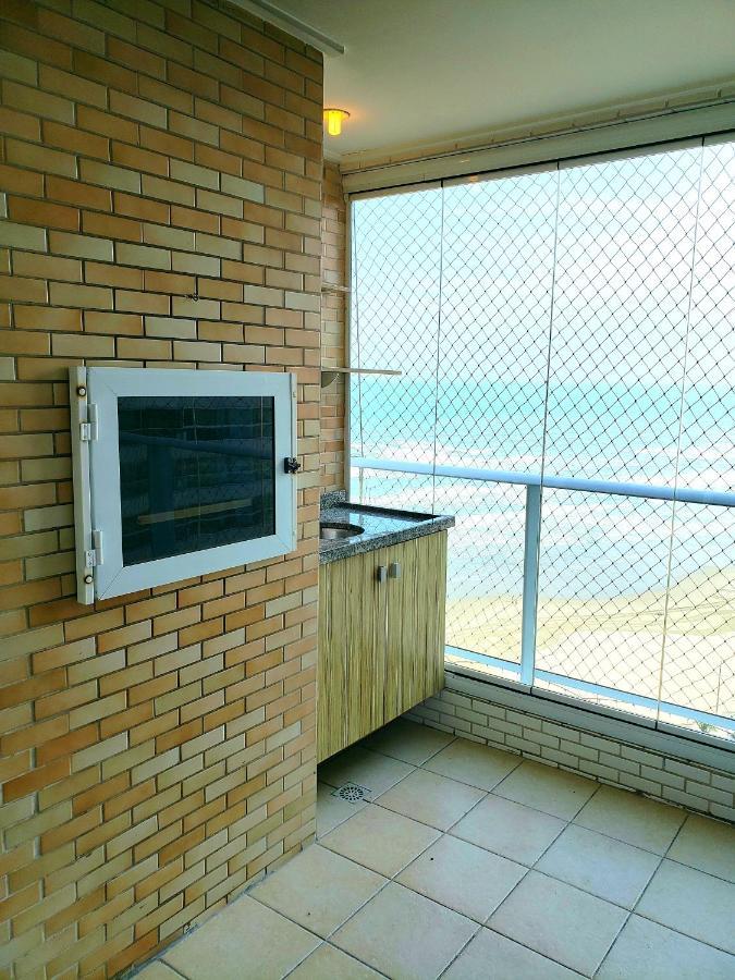 Apartamento Para Relaxar De Frente A Praia Praia Grande  Exterior photo